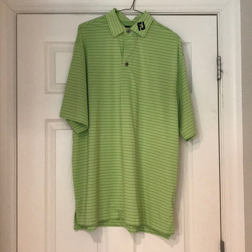 Men’s large FJ golf polo